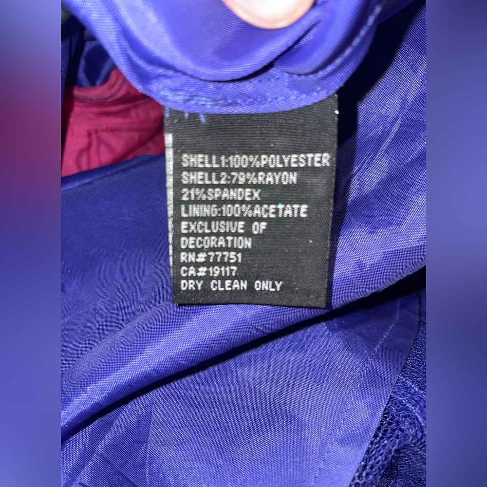 Y2K Vintage Betsey Johnson Strapless Corset Ruffle Pink Blue Lace Cupcake Mini 💘 - Picture 14 of 15